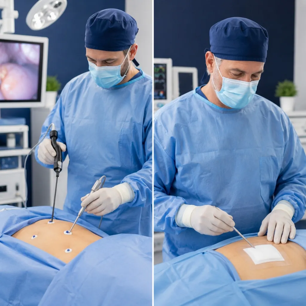 Laparoscopía vs. Cirugía Abierta: Beneficios reales - Dr. Raúl Vintimilla Ávila